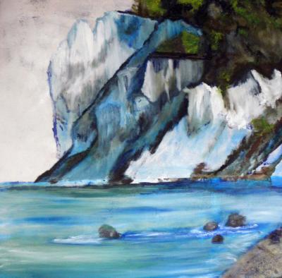 Møns Klint med et strejf af Franz Marc